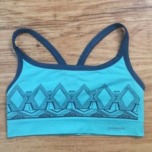 Aqua Tribal Patagonia Bra Size S